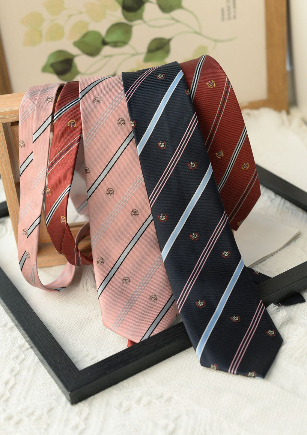 College Stripe Uniform Tie - Modomu