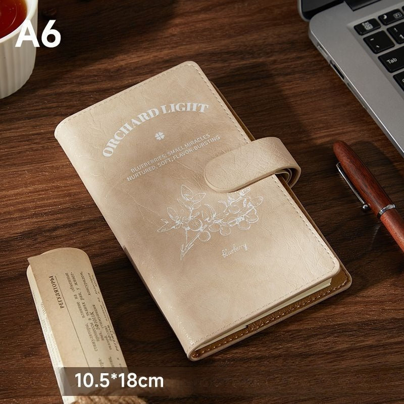 Retro Leather A5 Business Notebook - Modomu