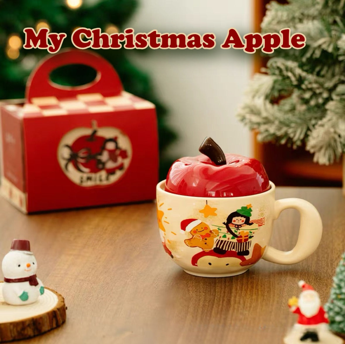 Christmas Gingerbread Ceramic Mug - Modomu