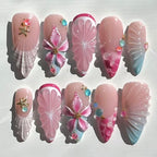 Shell Bloom Press On Nails