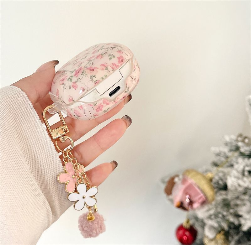 Floral Samsung Earbuds Protective Case