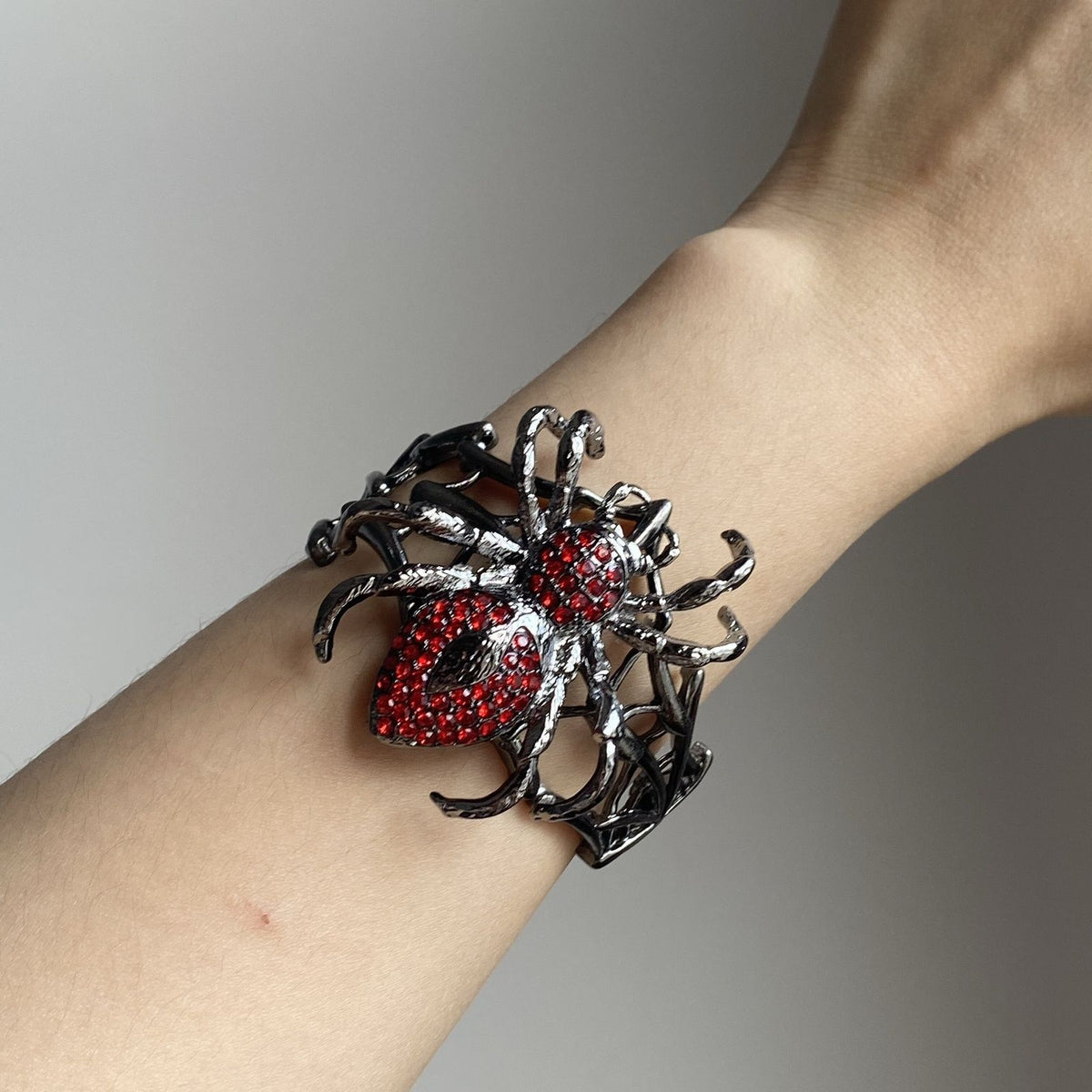 Jewelled Spider Cuff