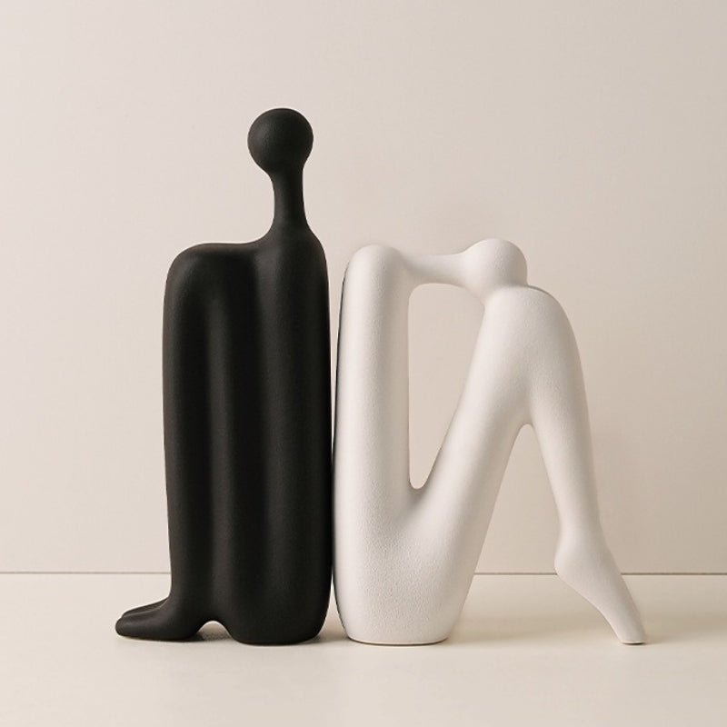 Abstract Character Bookend Sculpture - Modomu