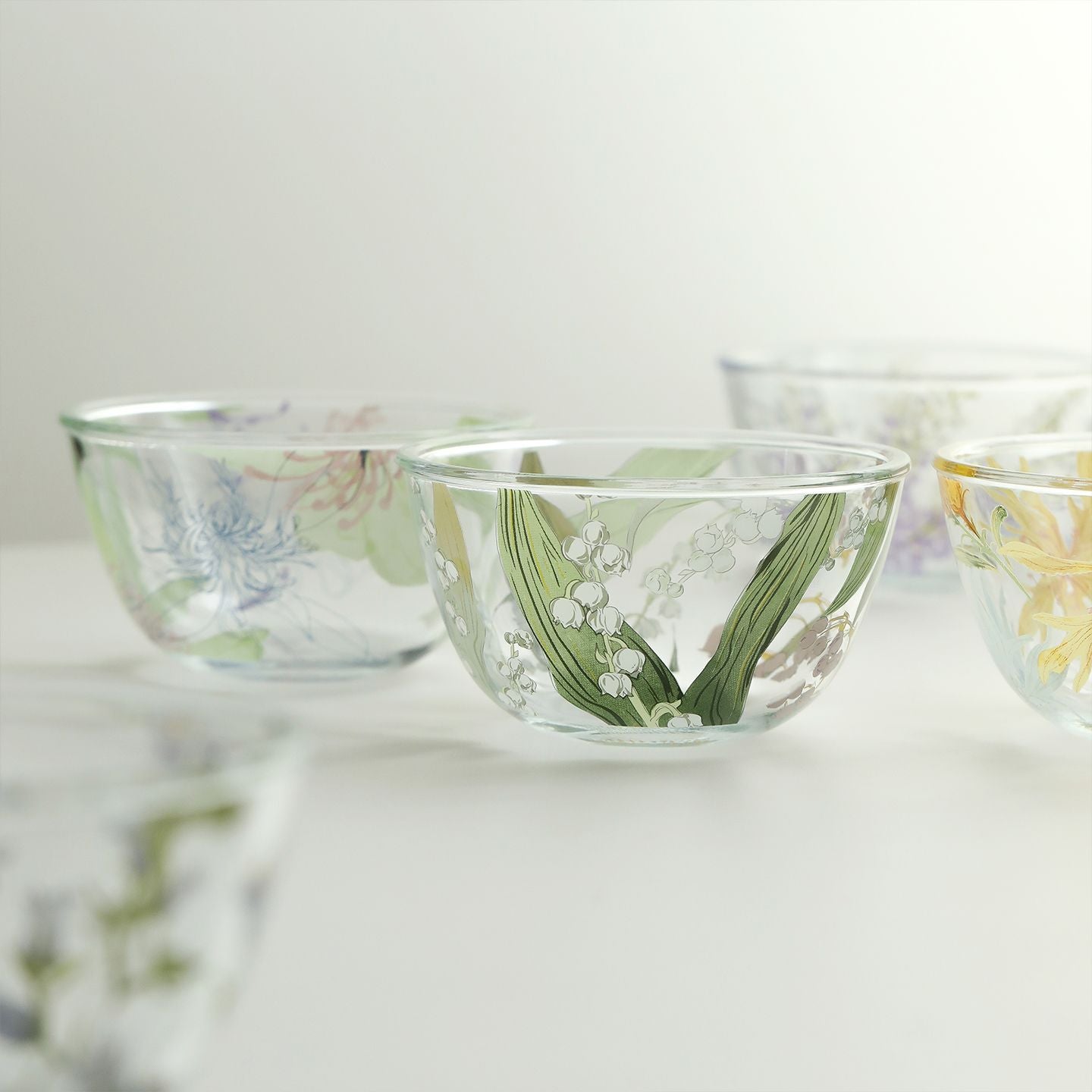 Botanical Print Salad Bowl