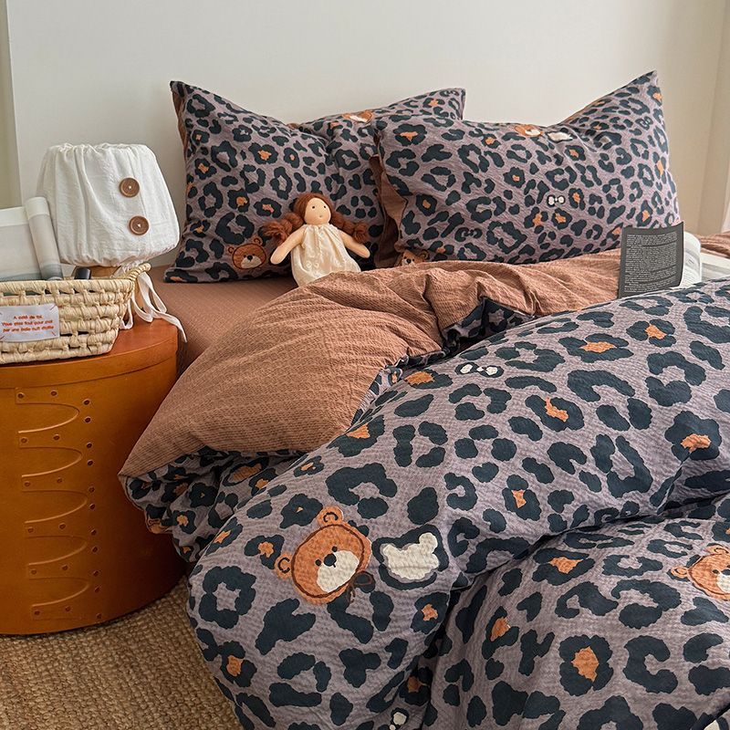 Waffle Crinkle Bedding Set