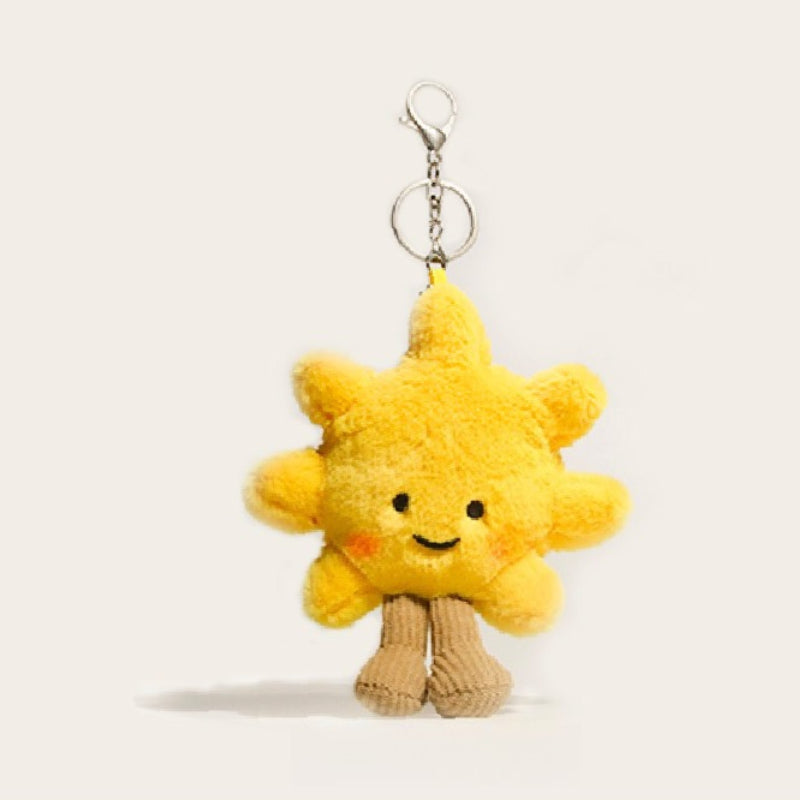 Sunflower Plush Bag Charm Keychain - Modomu
