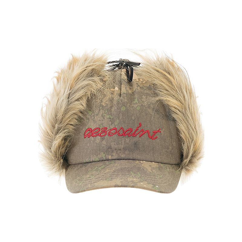 Retro Embroidered Earflap Cap - Modomu