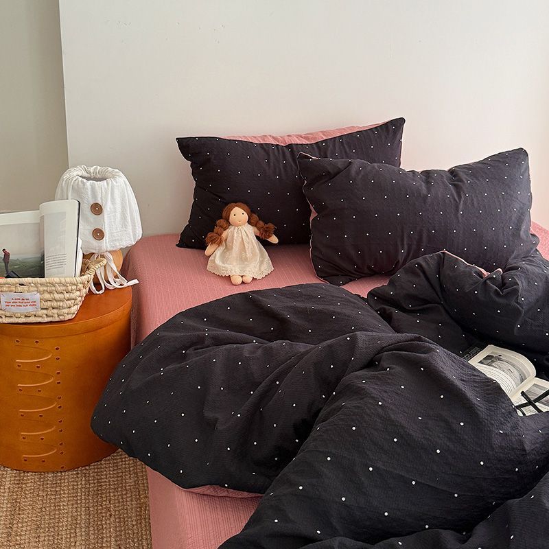 Waffle Crinkle Bedding Set