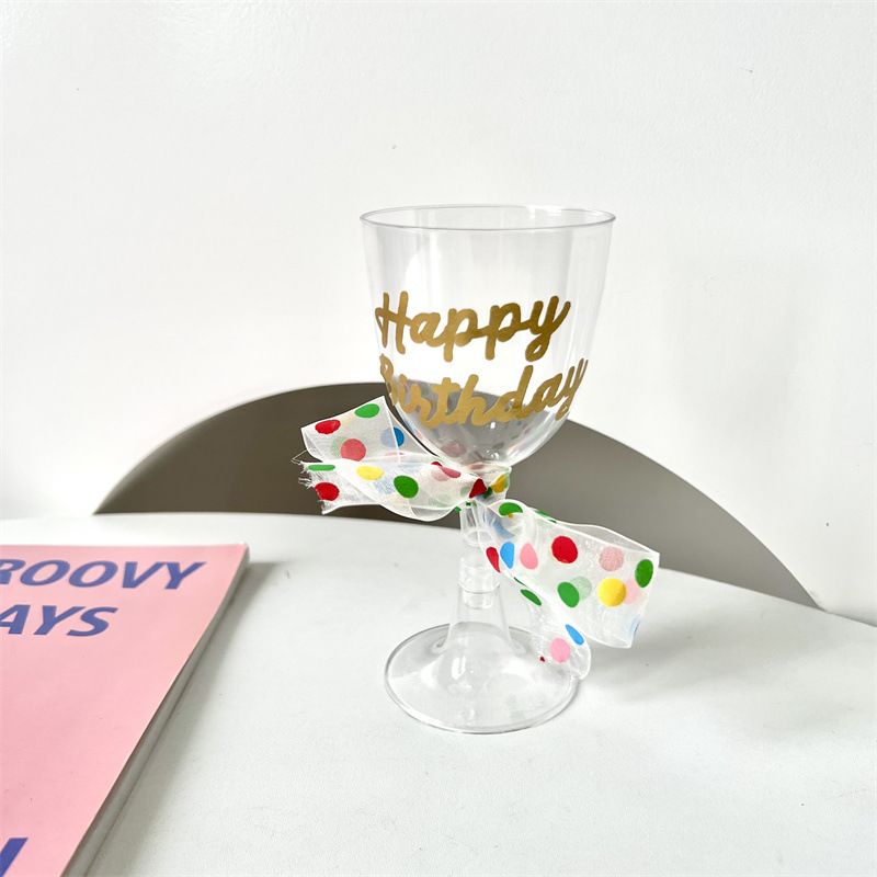 Polka Dot Party Wine Goblet - Modomu
