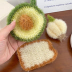 Hanging Garlic Kitchen Dishcloth