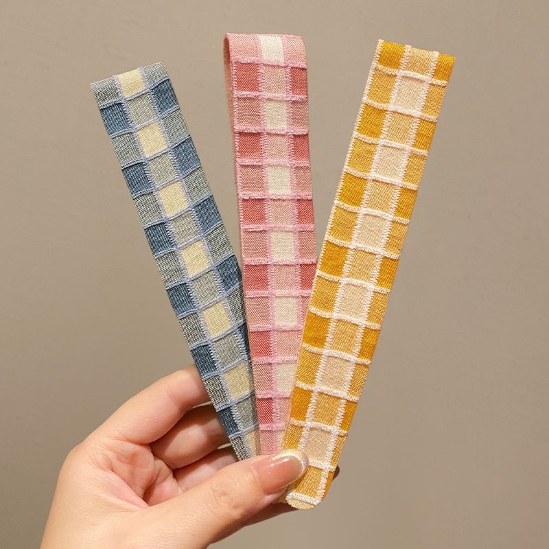 Plaid Flyaway Hair Band