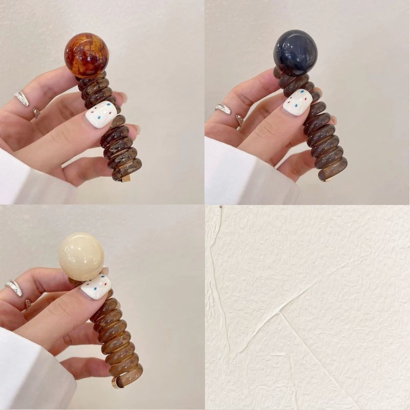 Spiral Coil Hair Ties