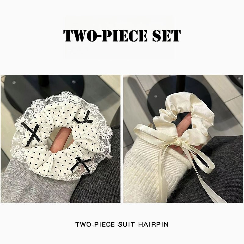 Korean Bow Scrunchie Set - Modomu