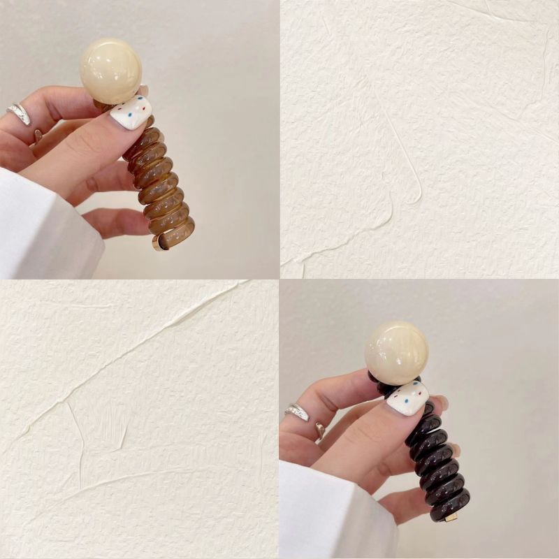 Spiral Coil Hair Ties