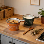 Beaded Handle Dessert Bowl