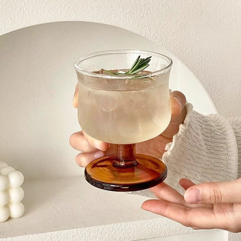 Retro glass coffee tumbler - Modomu