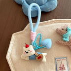 Cute Bear Pendant Keychain