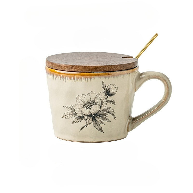 Antique Style Ceramic Coffee Mug - Modomu