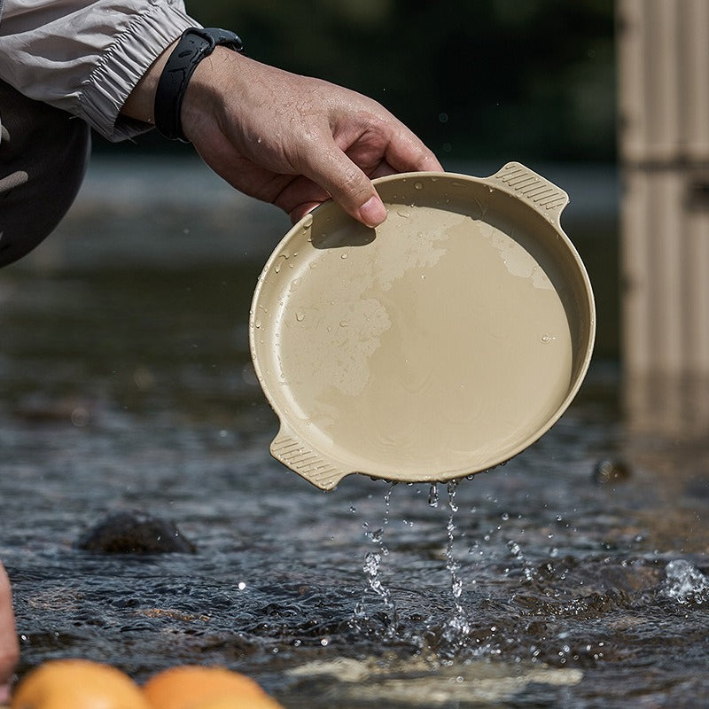 Plastic Camping Dinner Plate - Modomu