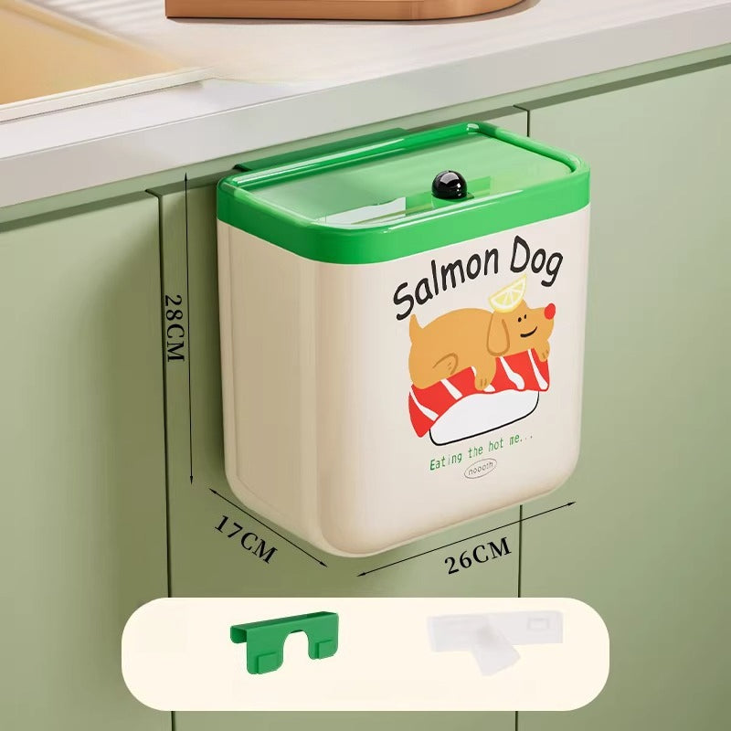 Wall Mounted Kitchen Trash Can - Modomu