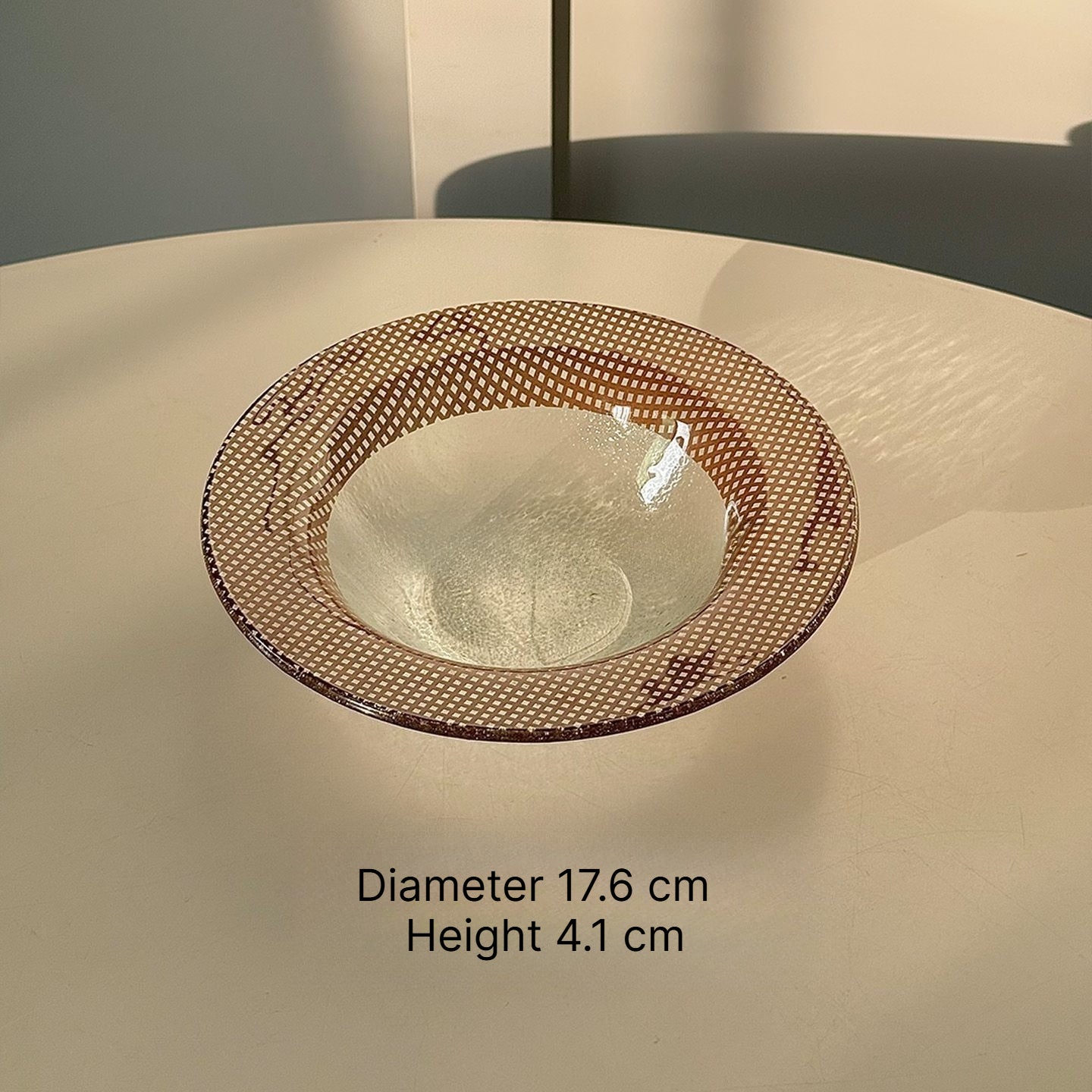 Textured Rim Pasta Plate