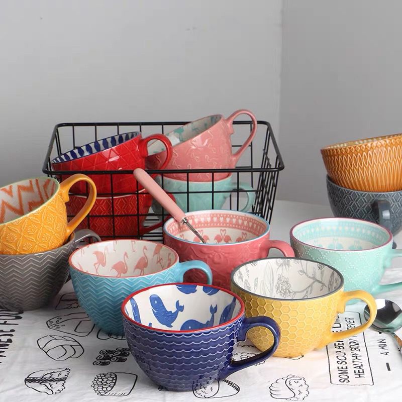Nordic Ceramic Breakfast Cup