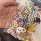 Rainbow Braided Earphone Cord Kit