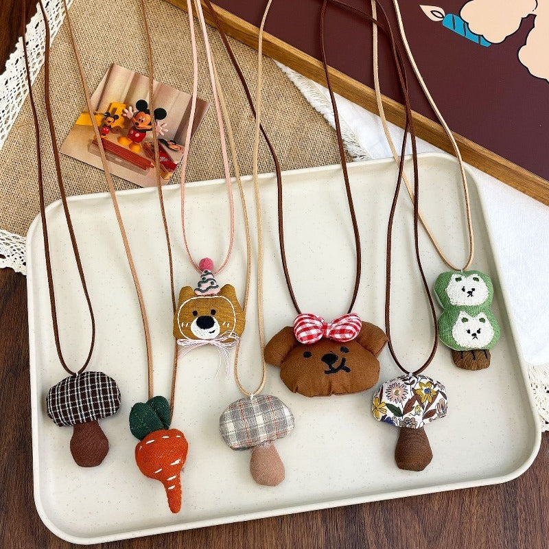 Kids Cartoon Fabric Necklace - Modomu