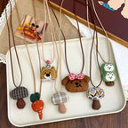 Kids Cartoon Fabric Necklace - Modomu
