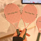 Tennis Racket Portable Makeup Mirror