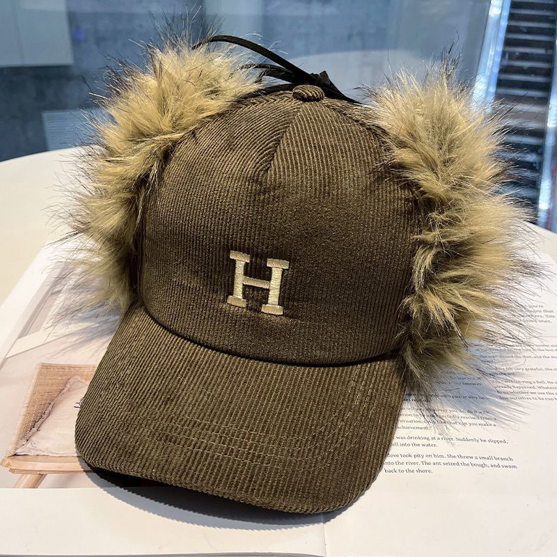 Kids Fuzzy Baseball Cap