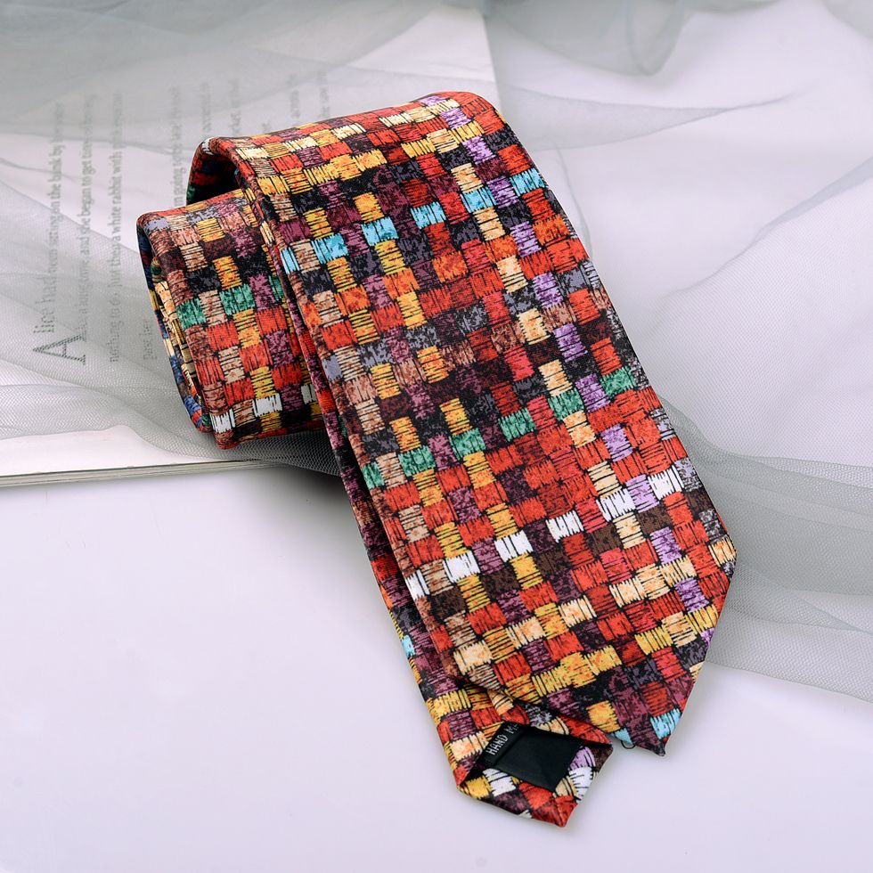 Handmade Retro Jacquard Tie - Modomu