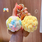 Plush Ice Cream Keychain Charm - Modomu