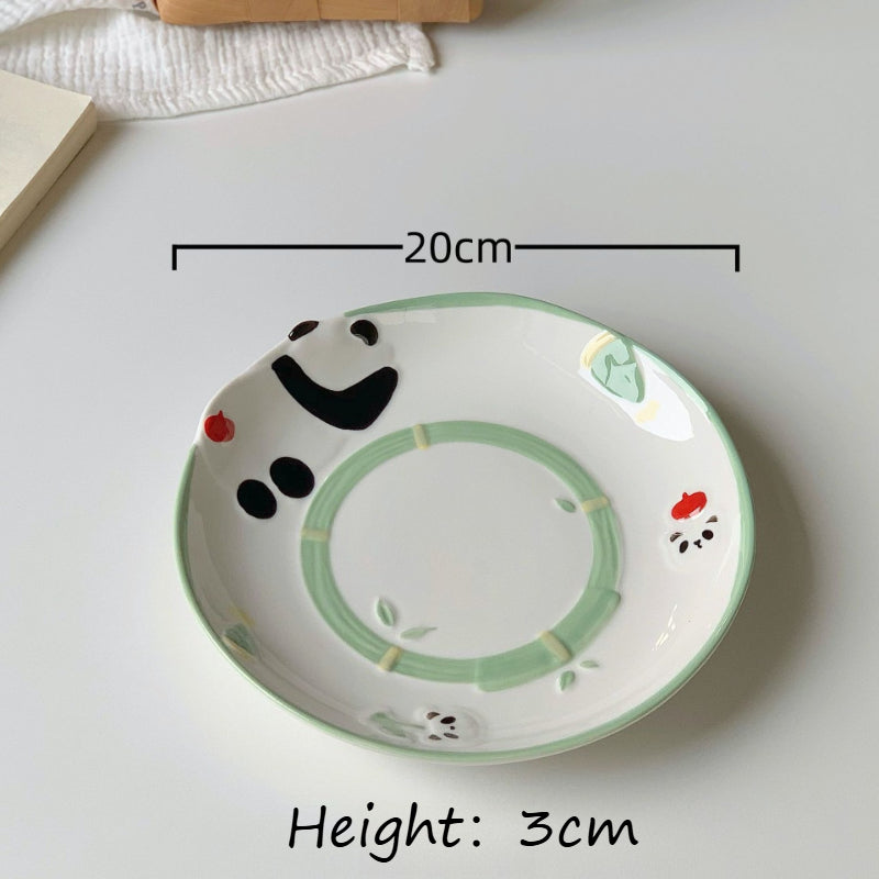 Cartoon Panda Ceramic Bowl - Modomu