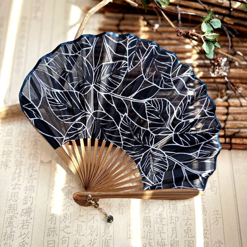 Translucent Folding Hand Fan