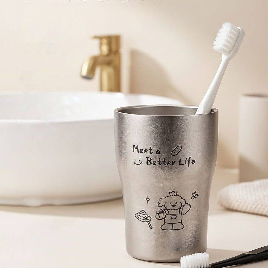 Retro Hammered Steel Tumbler