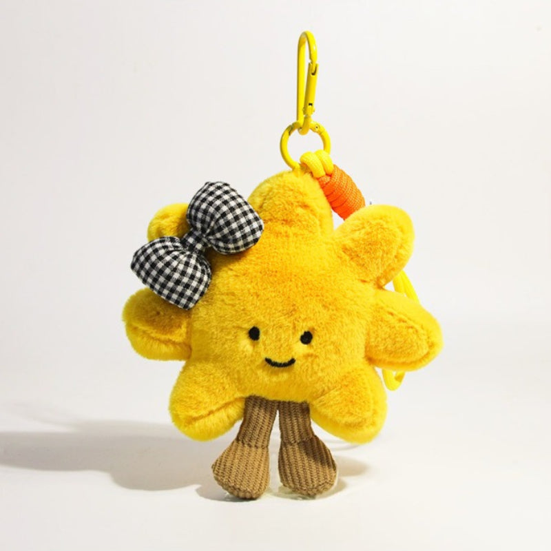 Sunflower Plush Bag Charm Keychain - Modomu