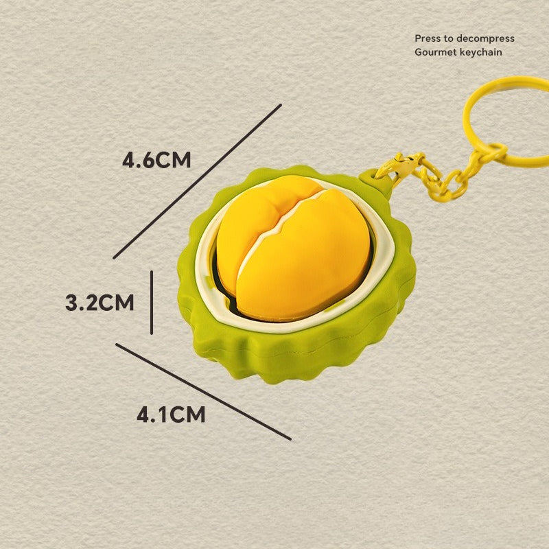 Miniature Food Press Button Charm