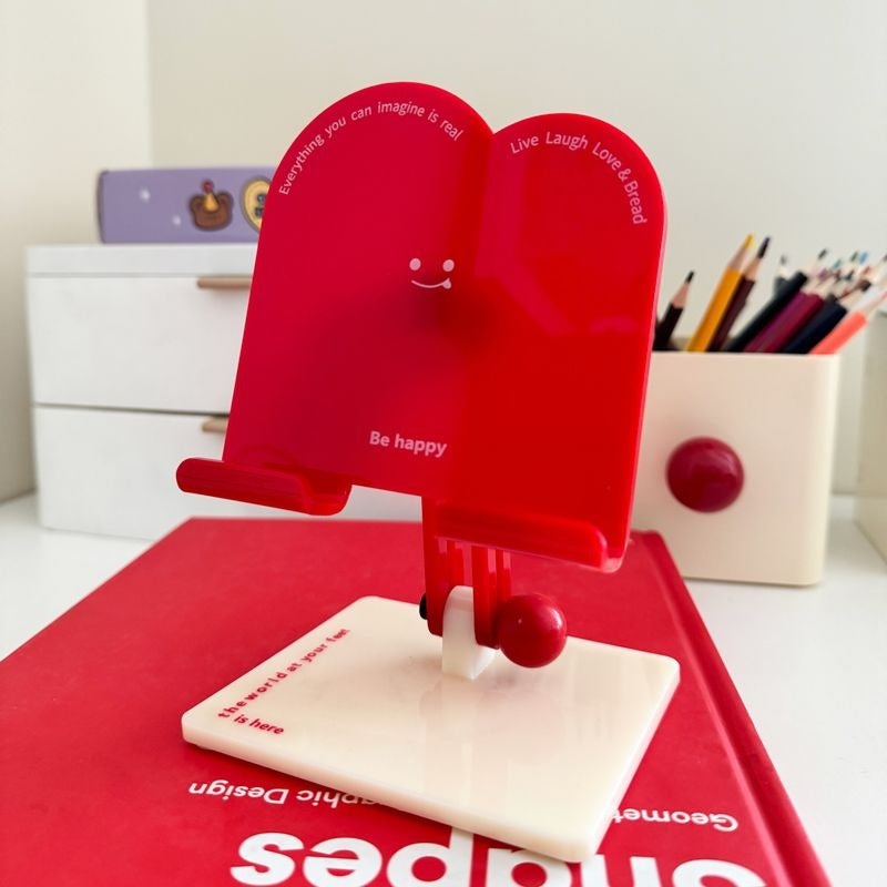 Acrylic Adjustable Tablet Phone Stand