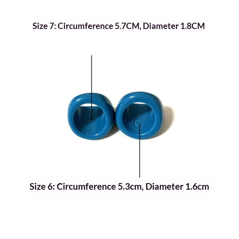 Minimal Acrylic Statement Ring - Modomu