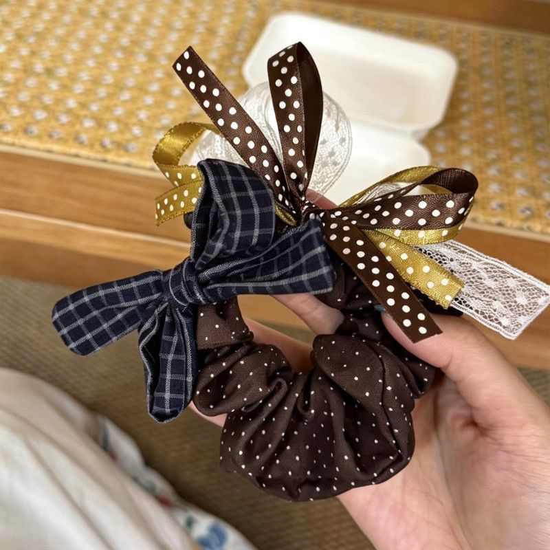 Layered Bow Scrunchie