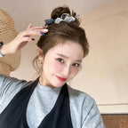 Layered Bow Scrunchie