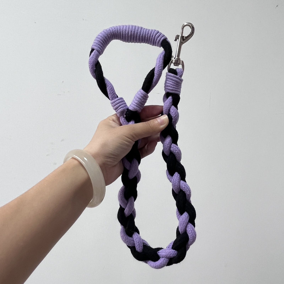 Braided Charm Dog Leash