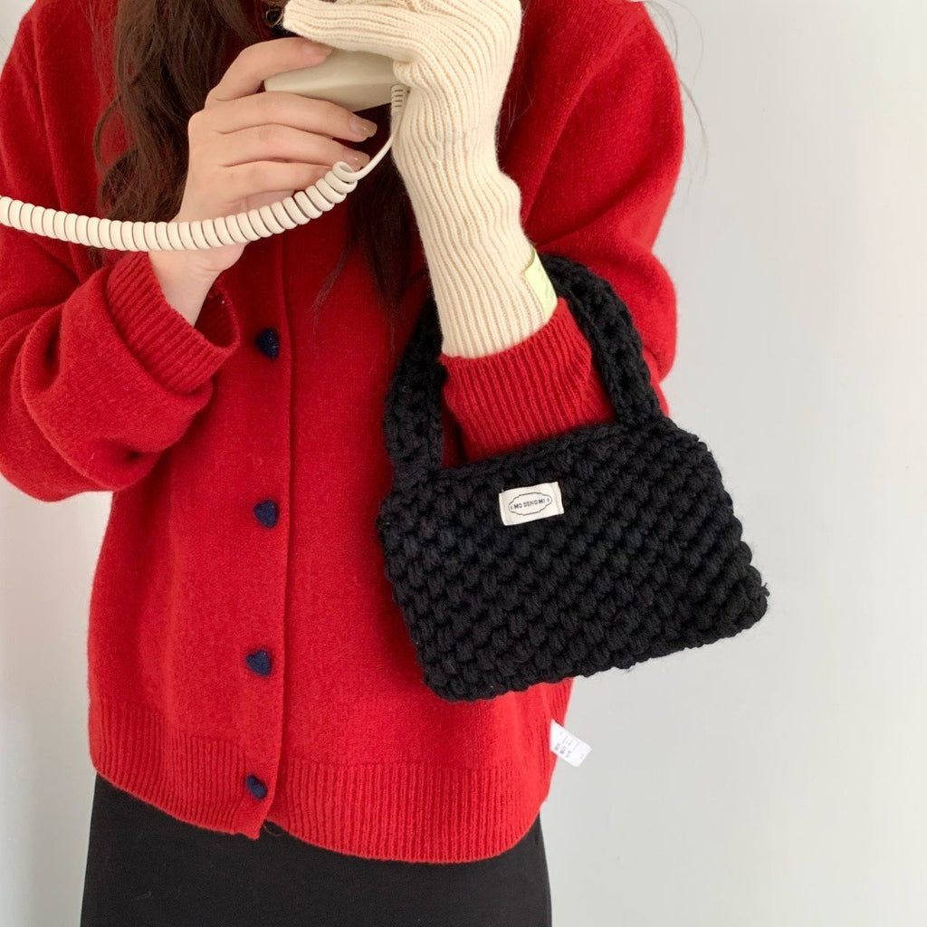 Chunky Knit Handbag