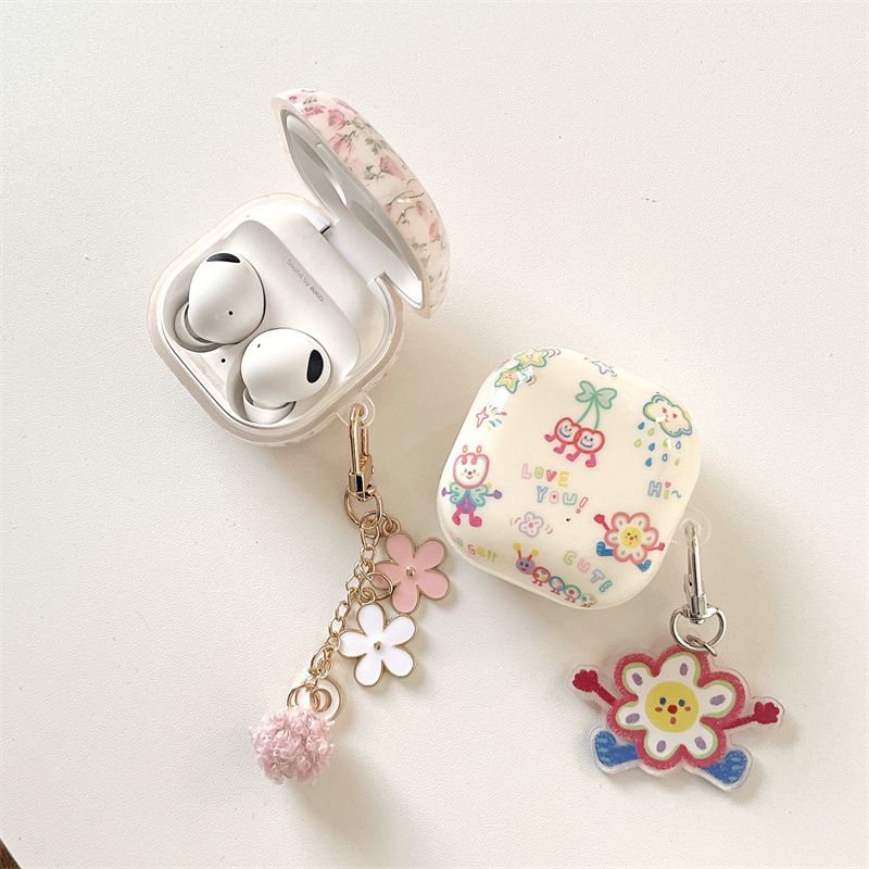 Floral Samsung Earbuds Protective Case
