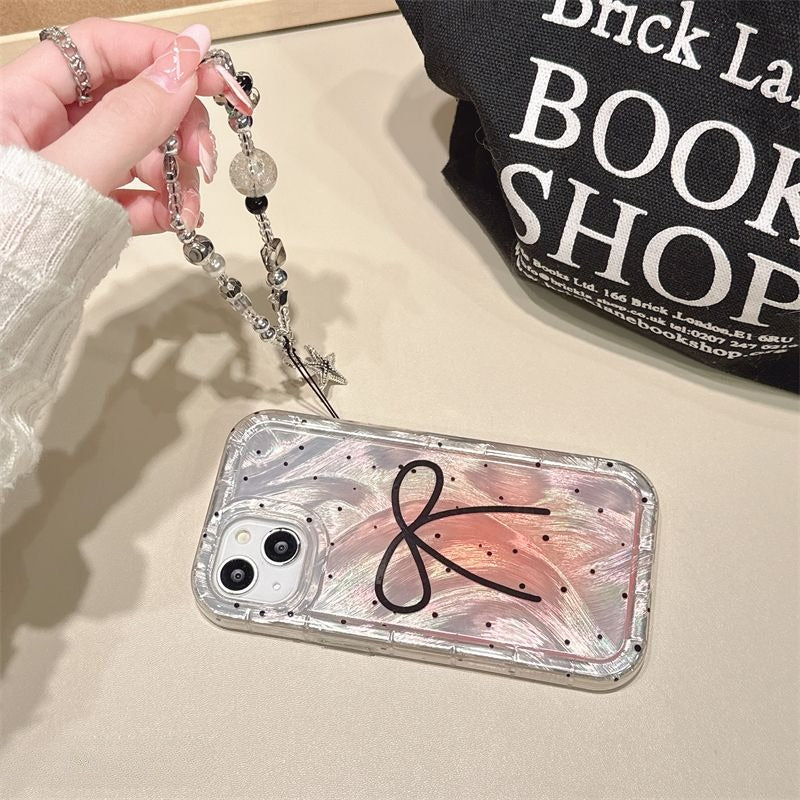 Feather Bow Samsung Phone Case Bracelet