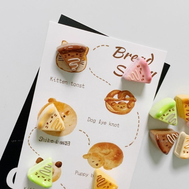 Mini Cat Cake Fridge Magnets