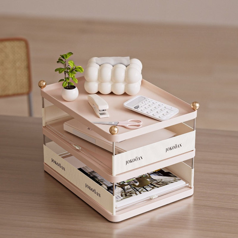 A4 Desk File Storage Shelf