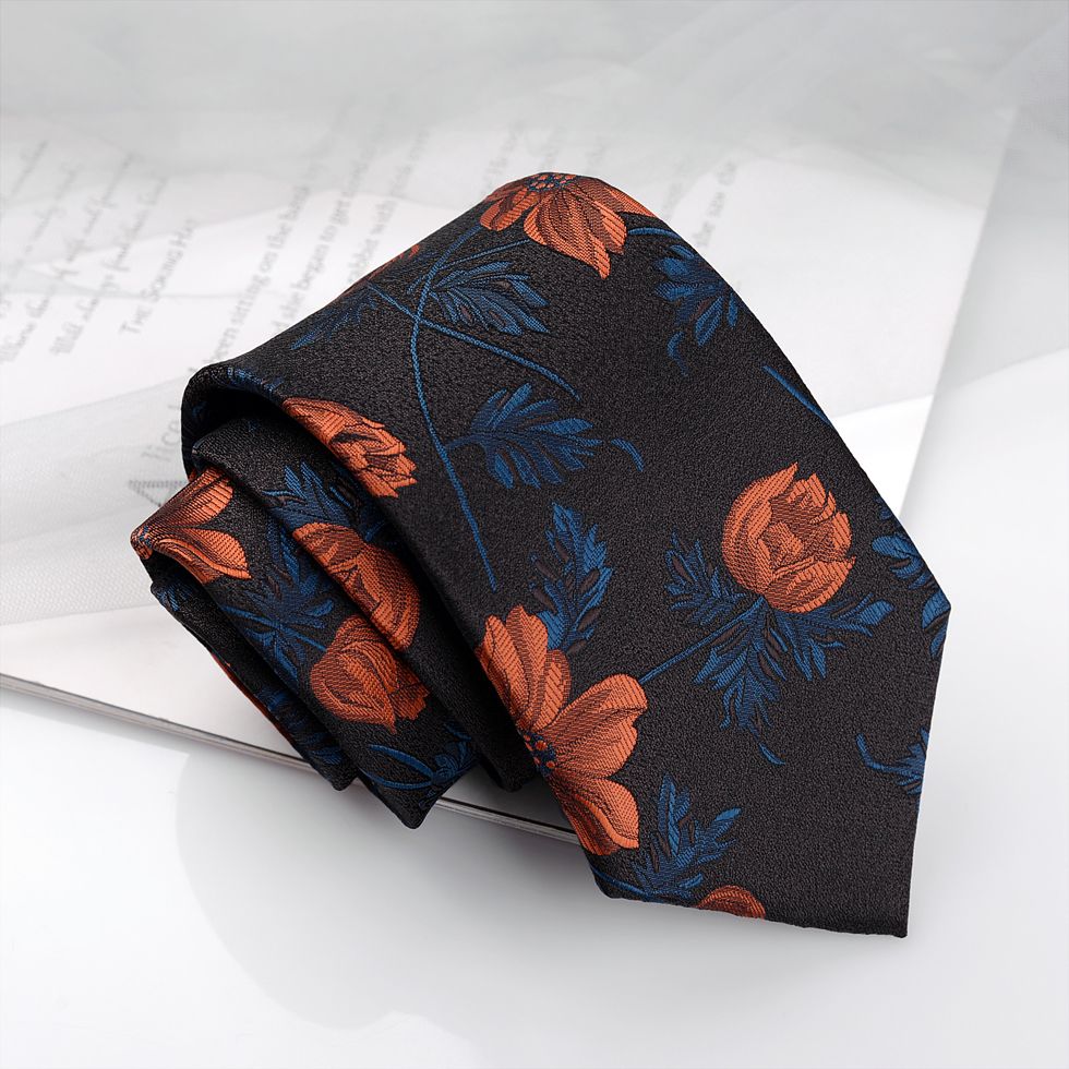 Handmade Retro Jacquard Tie - Modomu