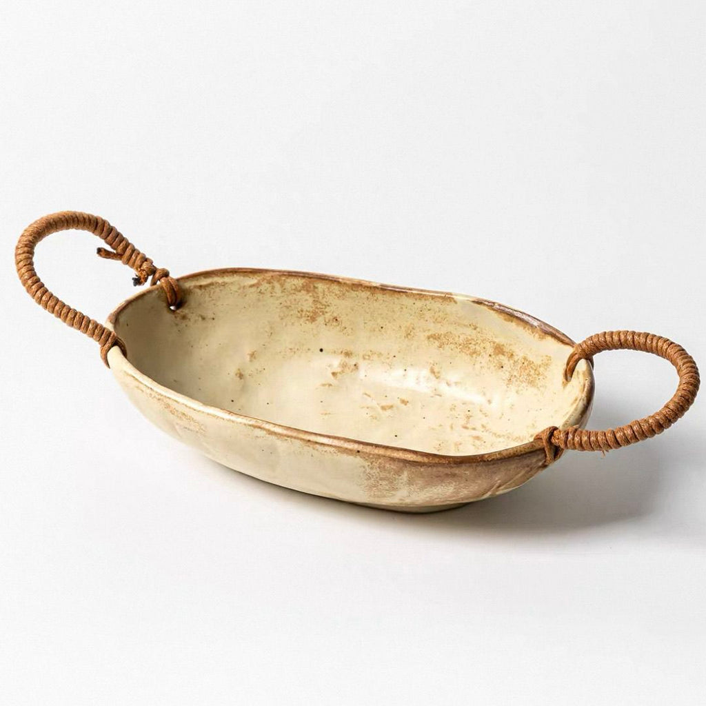 Oval Ceramic Serving Plate